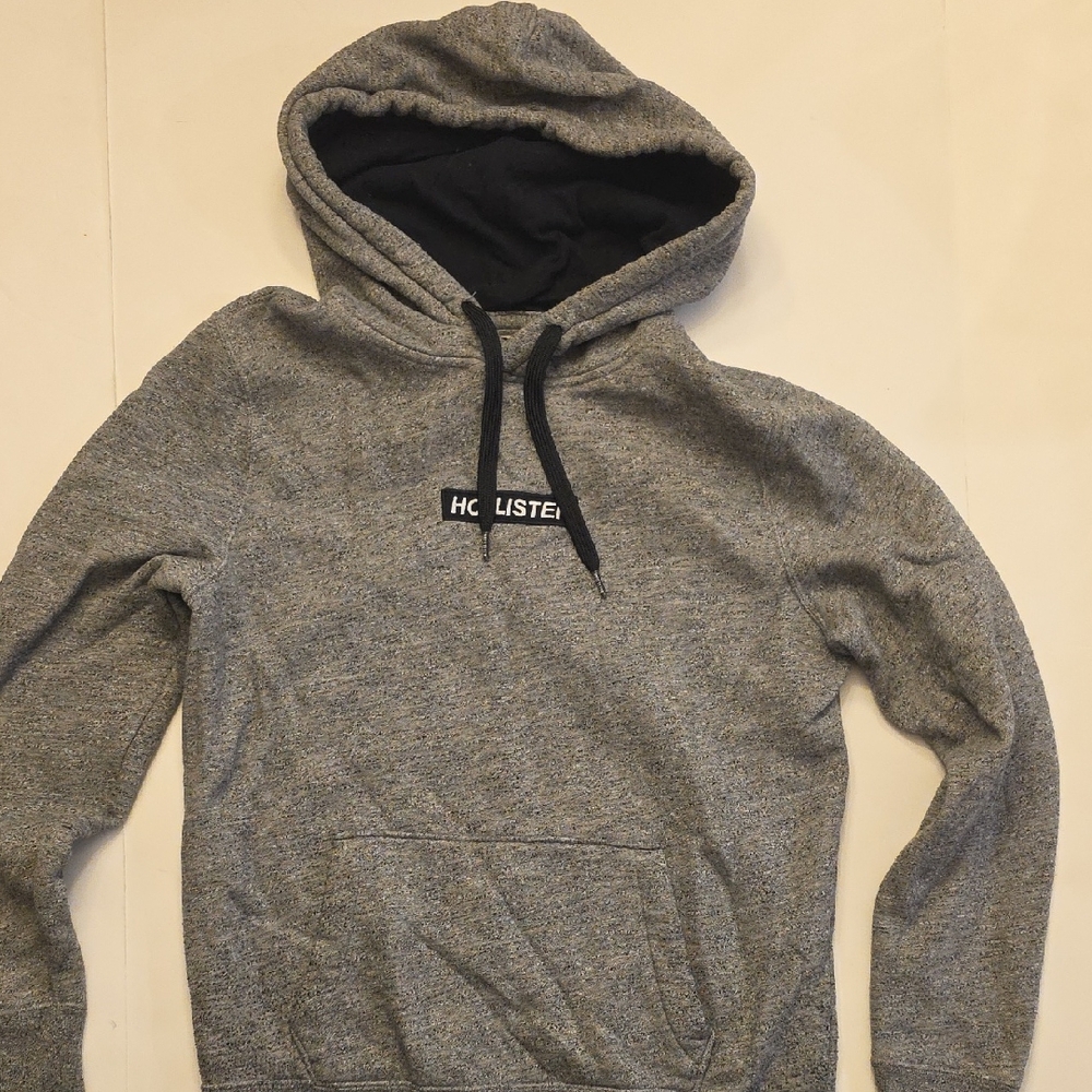 Hollister Charcoal Men's Hoodie